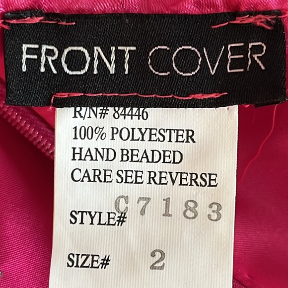 Mermaid Satin Beaded Gown - Picture 7 of 12